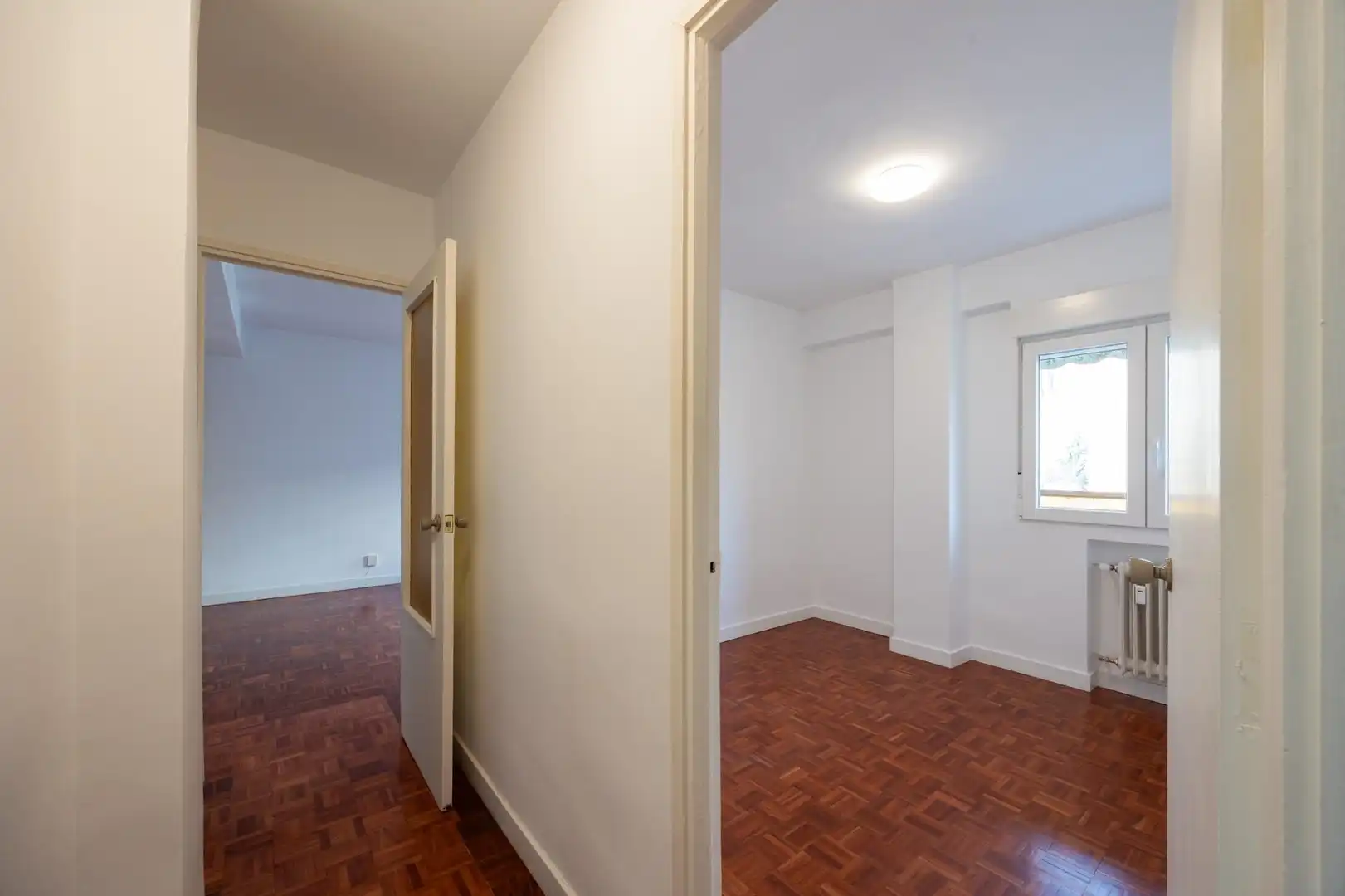 Bedroom of Flat for rent in Madrid  with Parquet flooring and Terrace