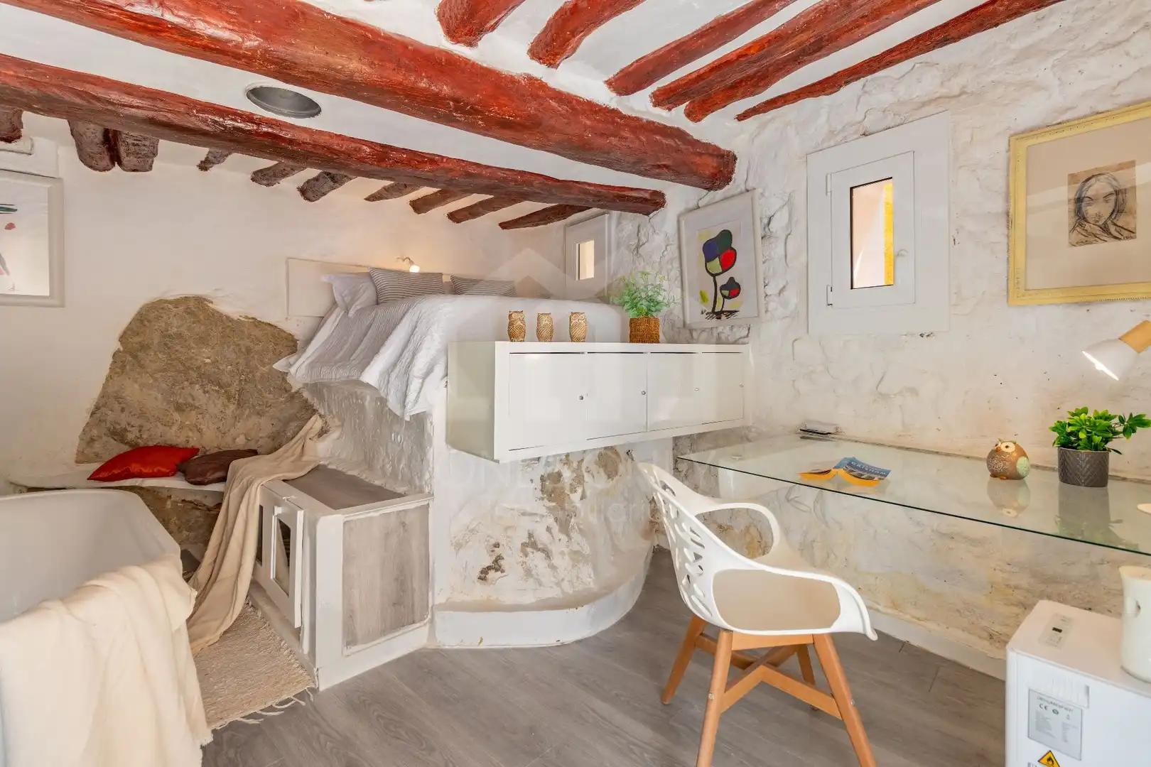 Sala de estar de Casa o chalet en venta en Pratdip con Aire acondicionado, Calefacción y Terraza