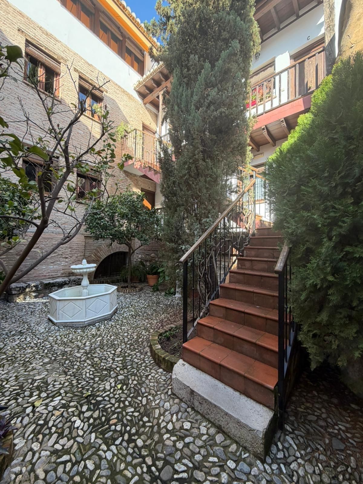 Terraza de Apartamento de alquiler en  Granada Capital con Aire acondicionado y Amueblado