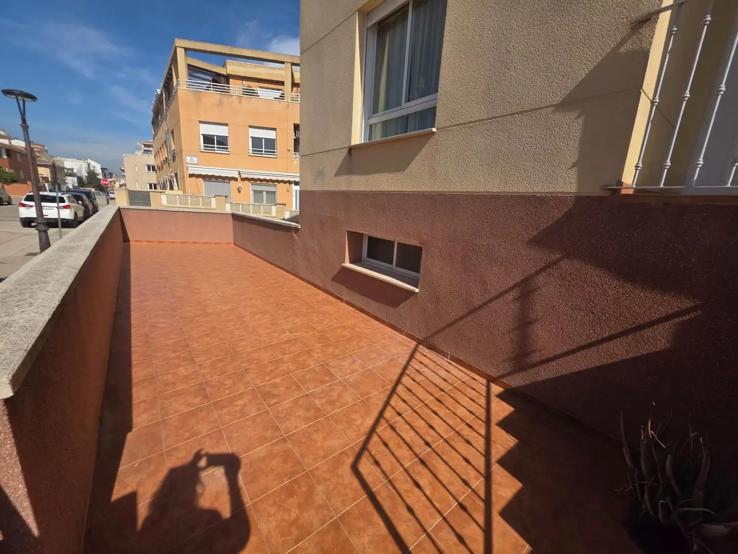 Terrasse von Einfamilien-Reihenhaus zum Verkauf in Cocentaina mit Heizung, Privatgarten und Terrasse