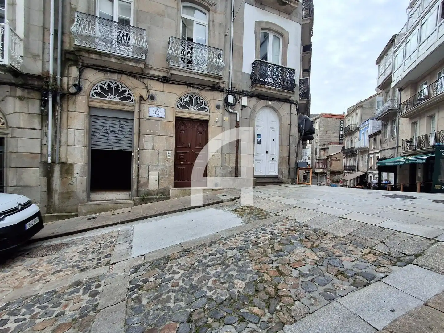 Vista exterior de Local de alquiler en Vigo 