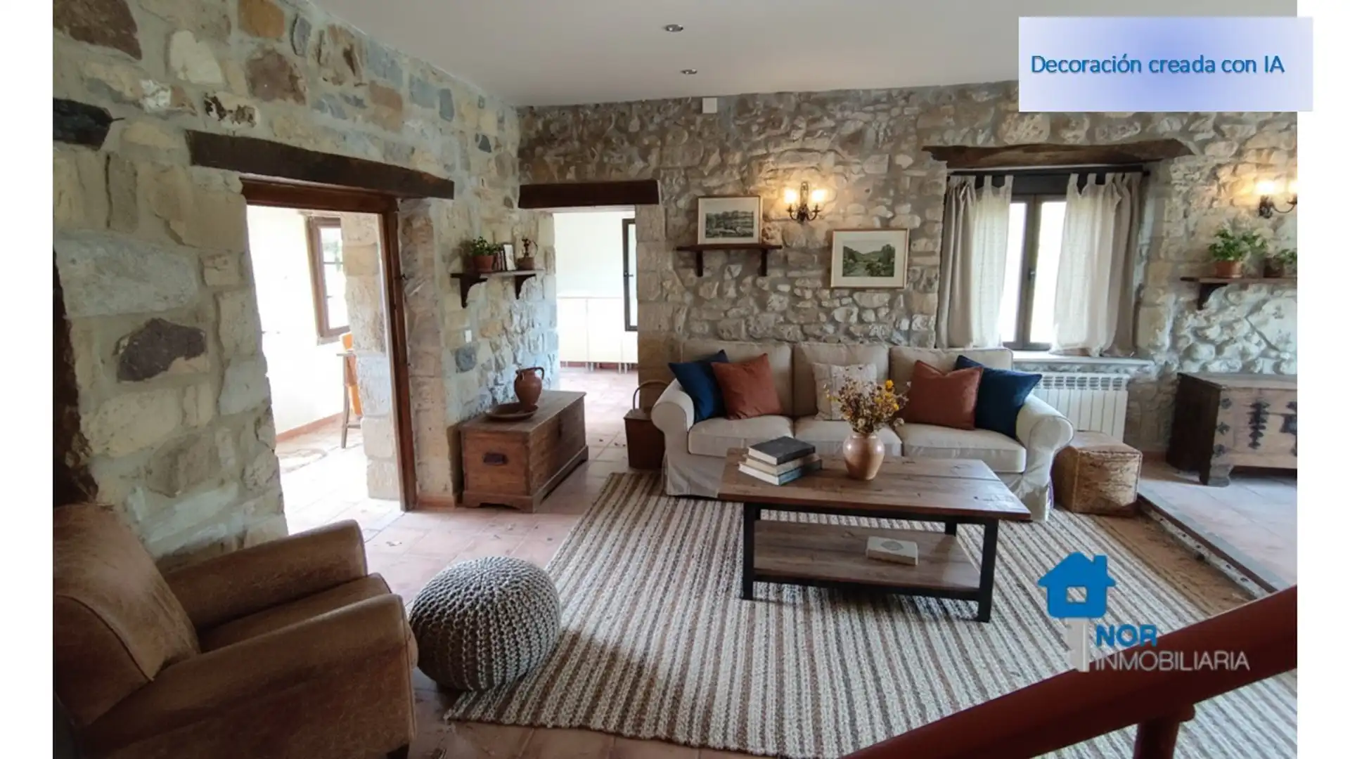 Sala de estar de Casa adosada en venta en Bareyo con Terraza y Trastero