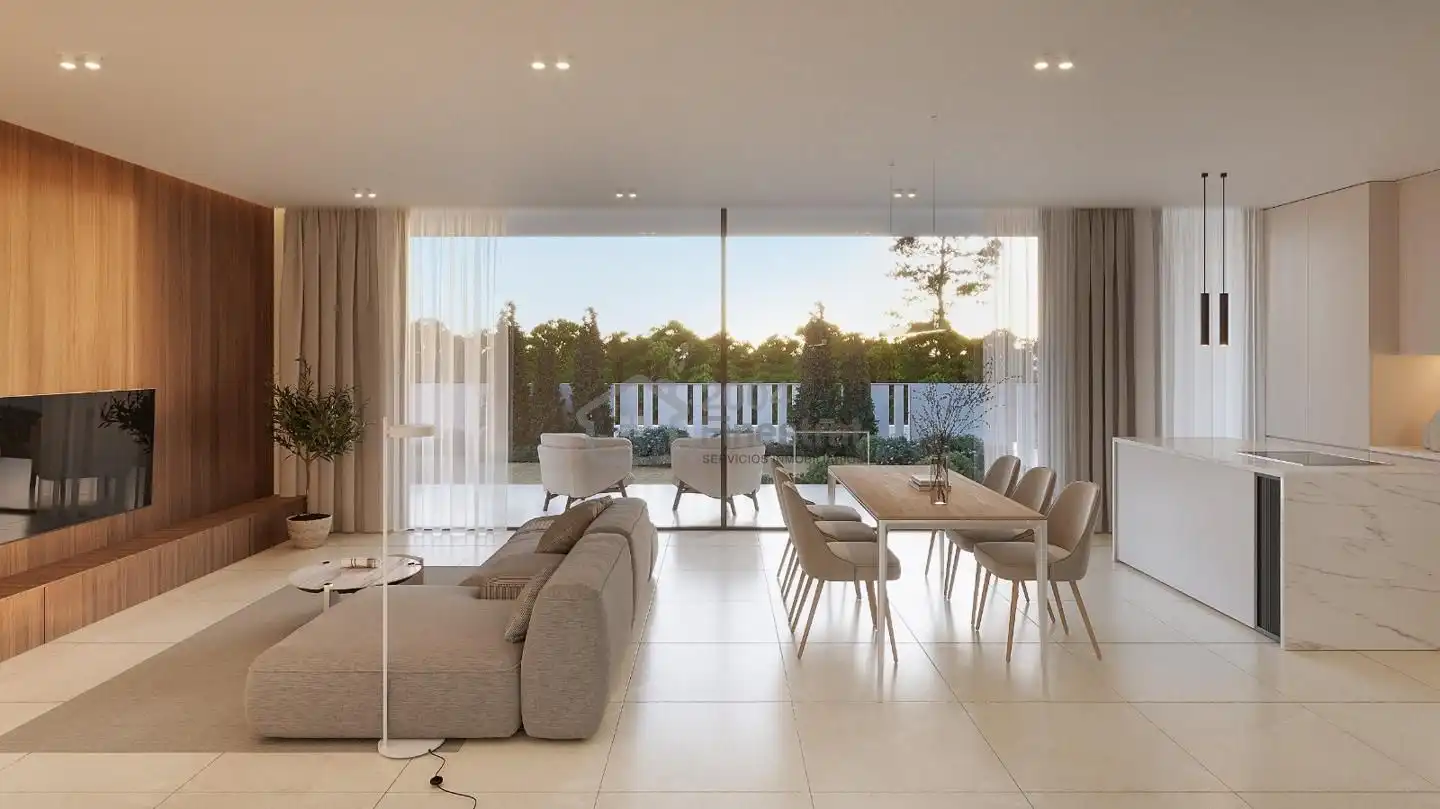 Sala de estar de Planta baja en venta en La Nucia con Aire acondicionado, Terraza y Trastero