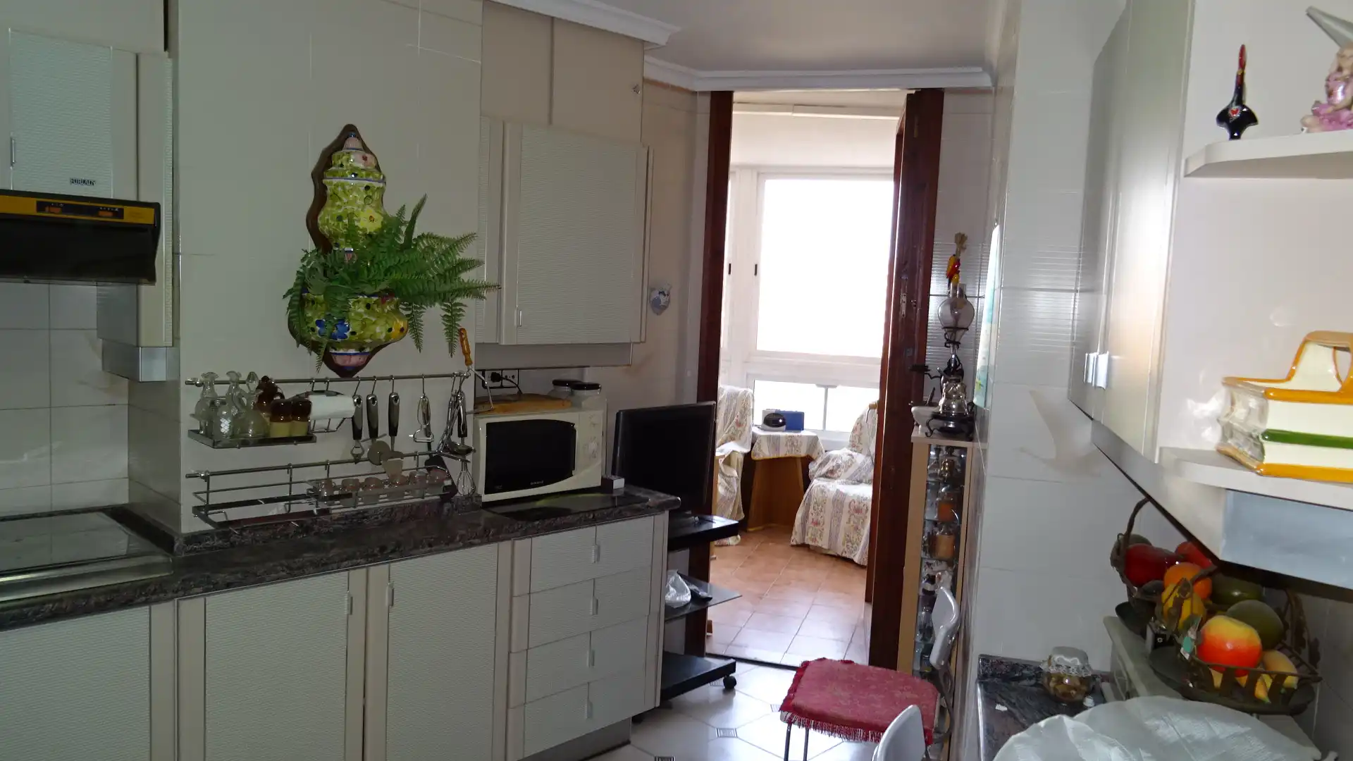 Cocina de Piso en venta en Alicante / Alacant con Aire acondicionado, Calefacción y Parquet