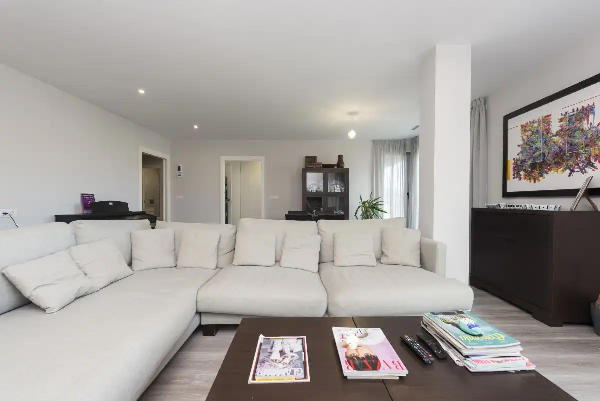 Living room of Flat for sale in A Coruña Capital   with Heating, Terrace and Storage room