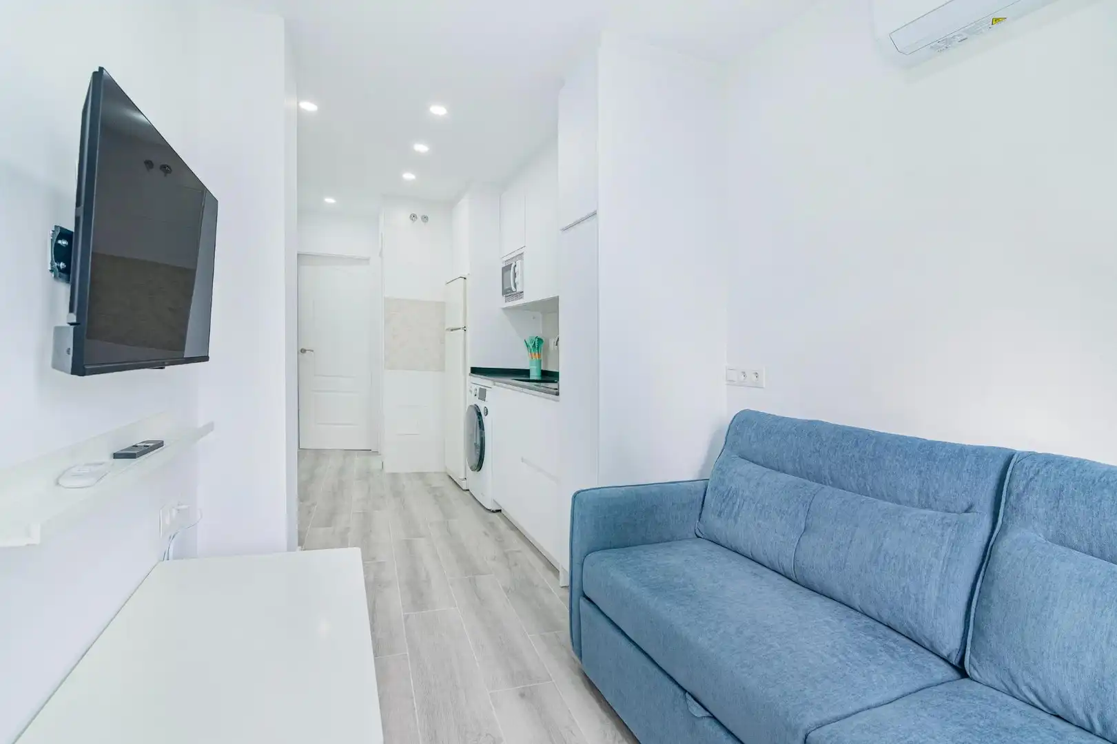 Wohnzimmer von Wohnung zur Miete in Granada mit Möbliert und Alarm
