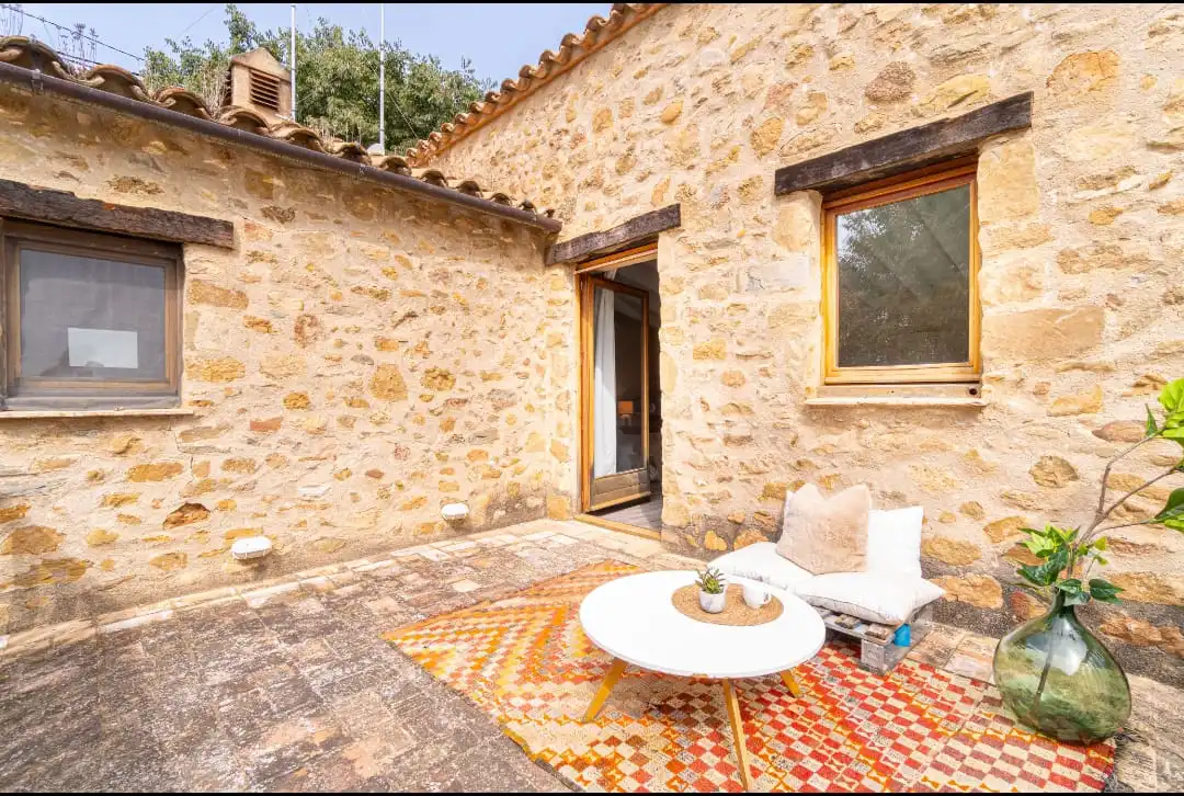 Terrace of Country homes for sale in Cistella  with Air Conditioner, Heating and Furnished