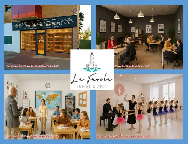 Local comercial en Alquiler en Calle MARIA CASARES, 3 en El Cónsul - Ciudad Universitaria - El Romeral