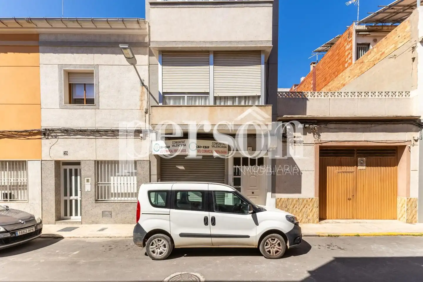 Exterior view of Flat for sale in Sueca  with Air Conditioner and Furnished