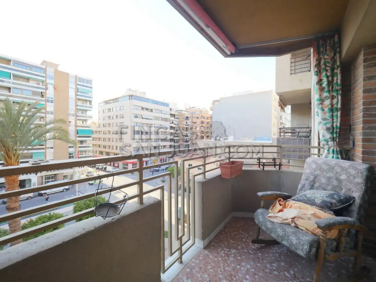 Terraza de Piso de alquiler en Sant Joan d'Alacant con Terraza