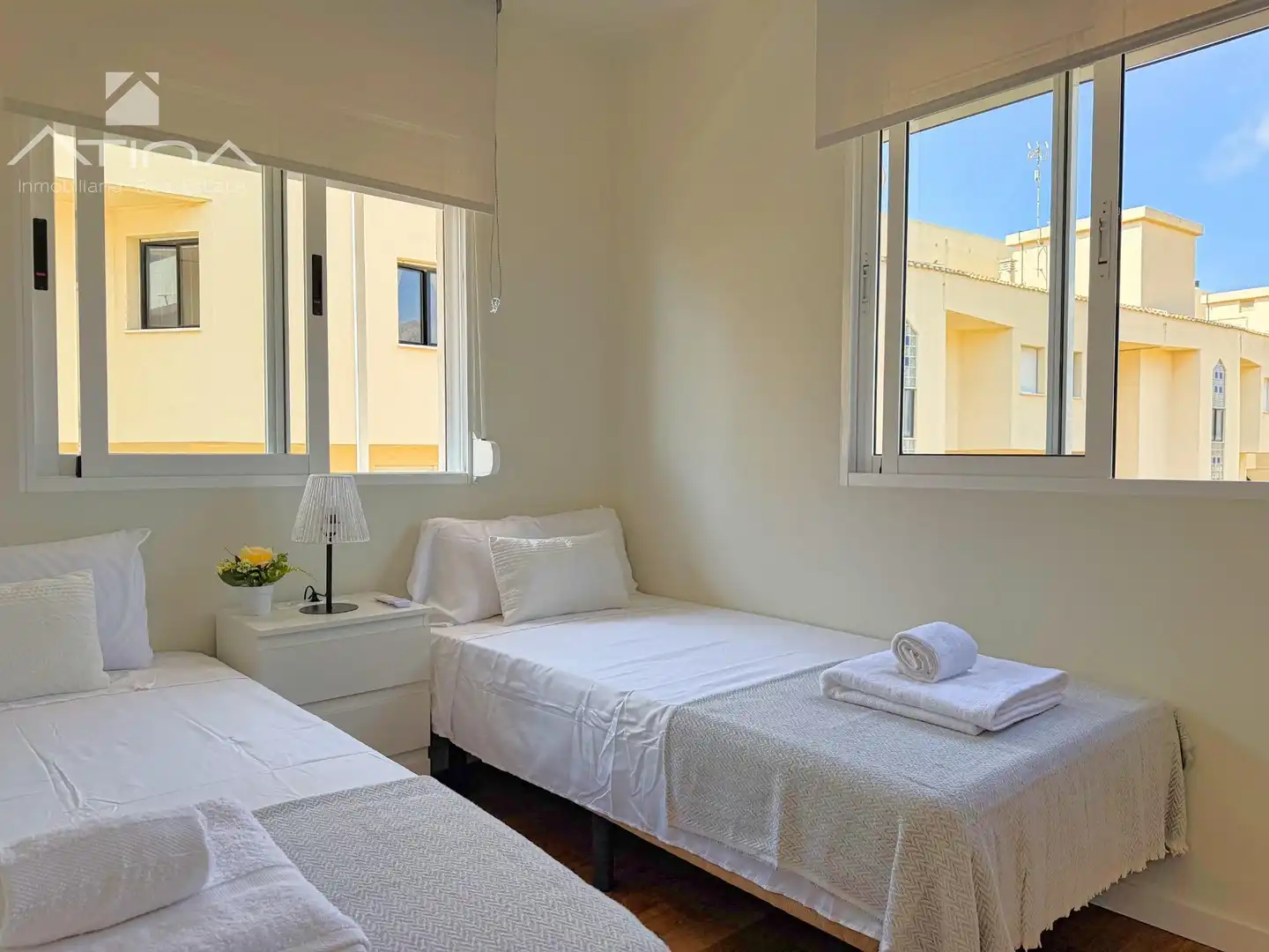 Dormitori de Apartament en venda en Jávea / Xàbia amb Aire condicionat, Calefacció i Jardí privat