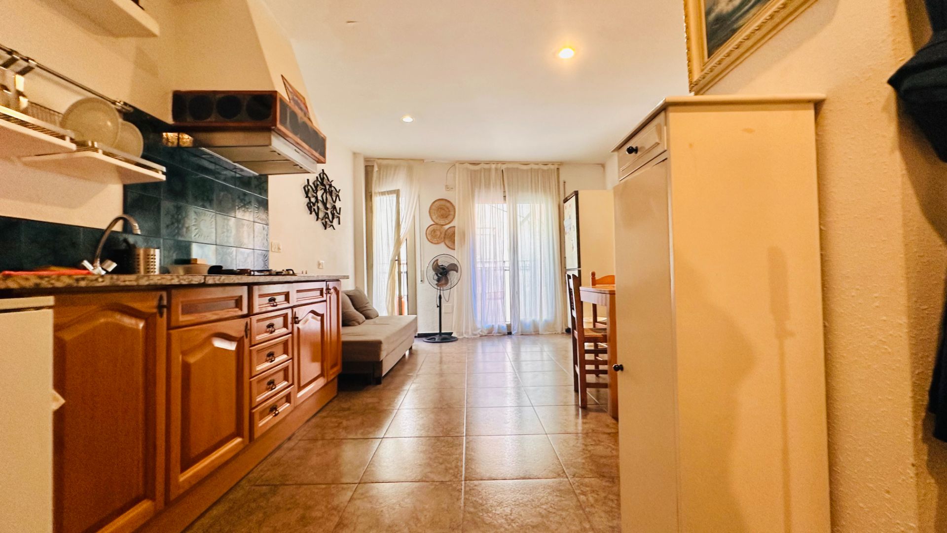 Kitchen of Apartment for sale in Lloret de Mar  with Furnished, Oven and Washing machine