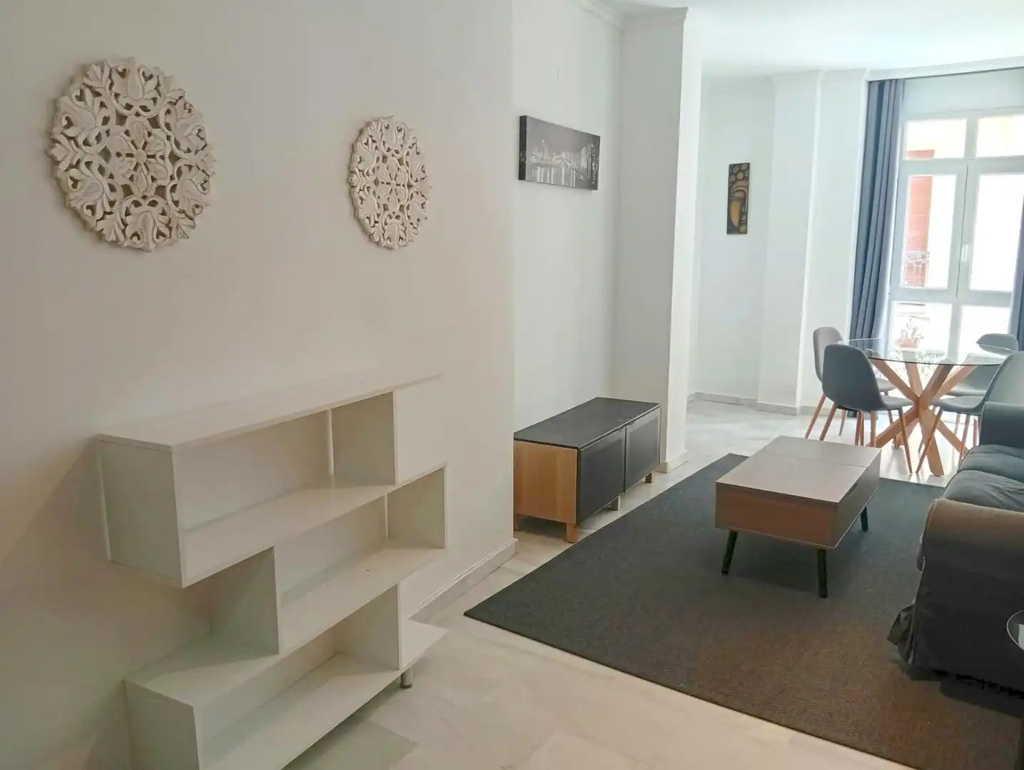 Living room of Flat for rent in Centro