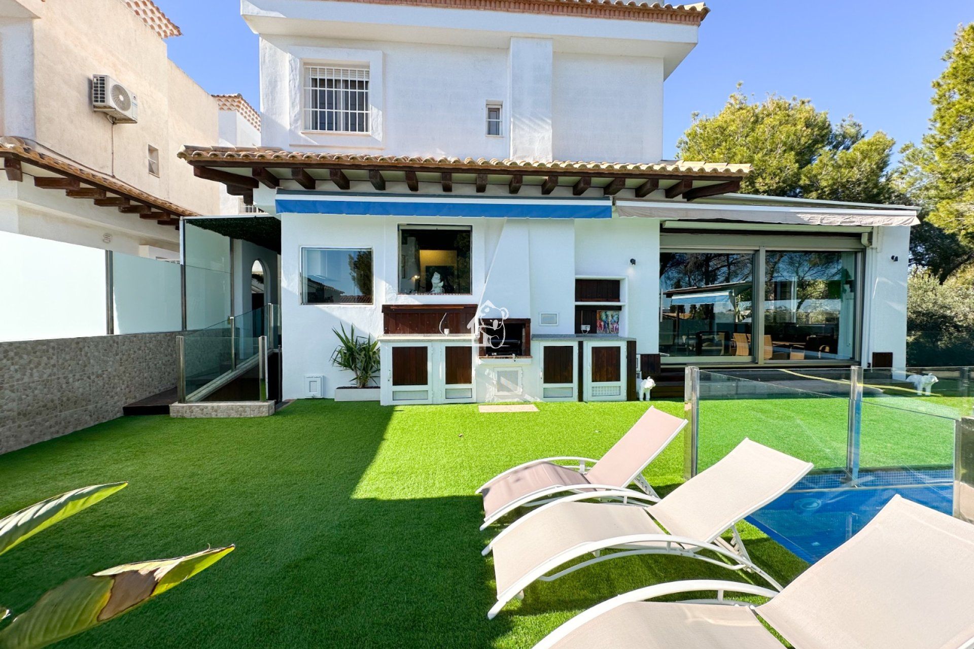 Garden of House or chalet for sale in Orihuela  with Air Conditioner, Private garden and Terrace