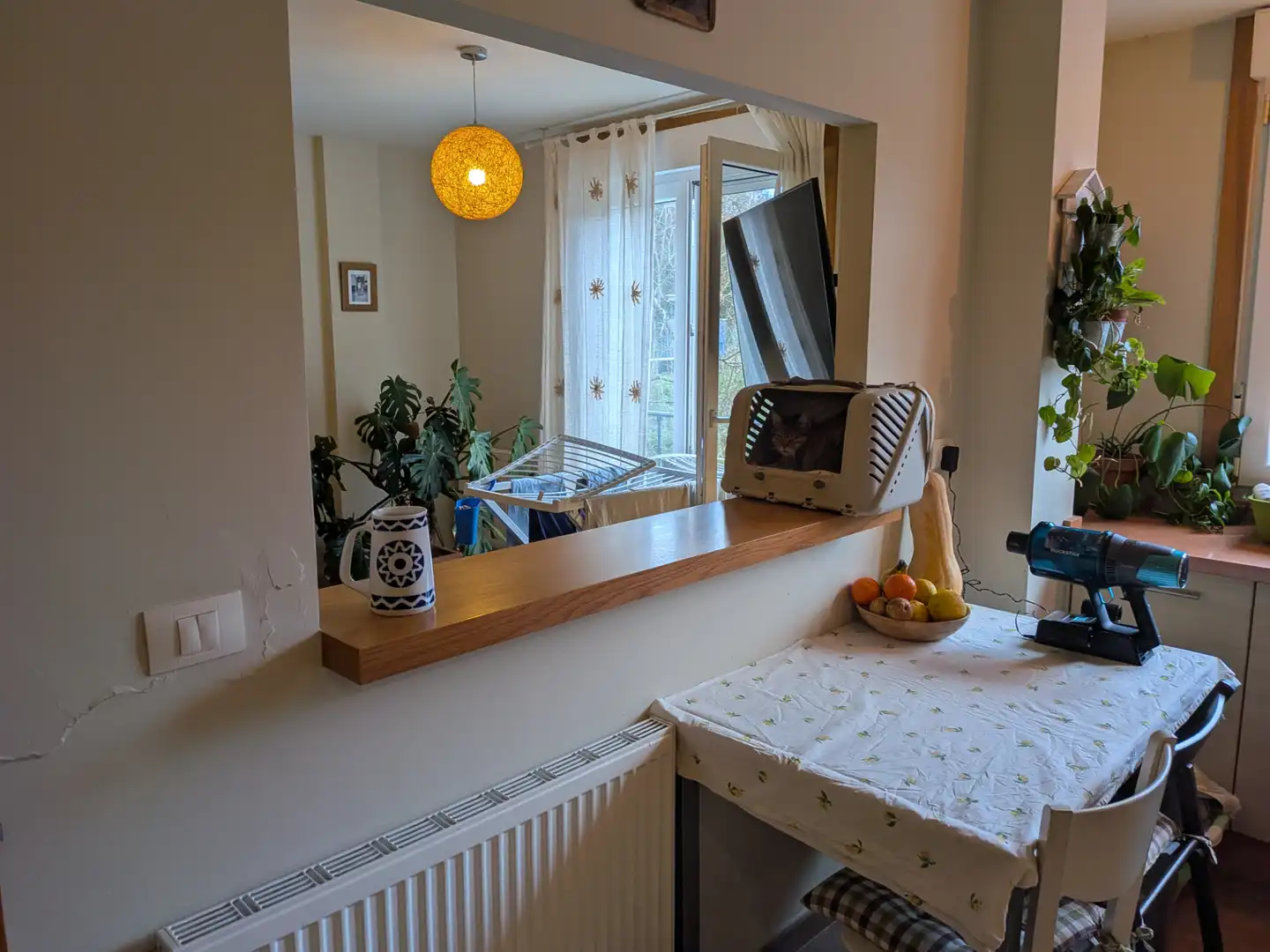 Comedor de Piso en venta en Sada (A Coruña) con Calefacción, Parquet y Terraza