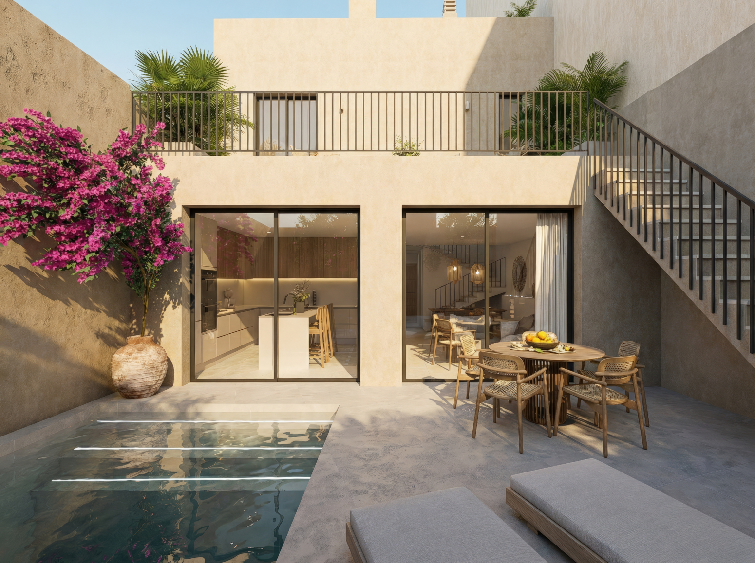 Terraza de Casa o chalet en venta en  Palma de Mallorca con Aire acondicionado, Calefacción y Terraza