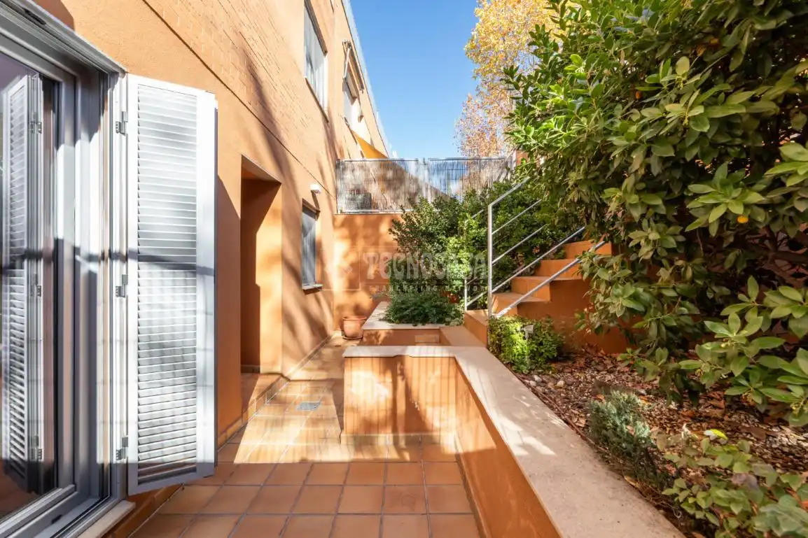 Garden of Houses for sale in Torrelodones  with Air Conditioner, Private garden and Terrace