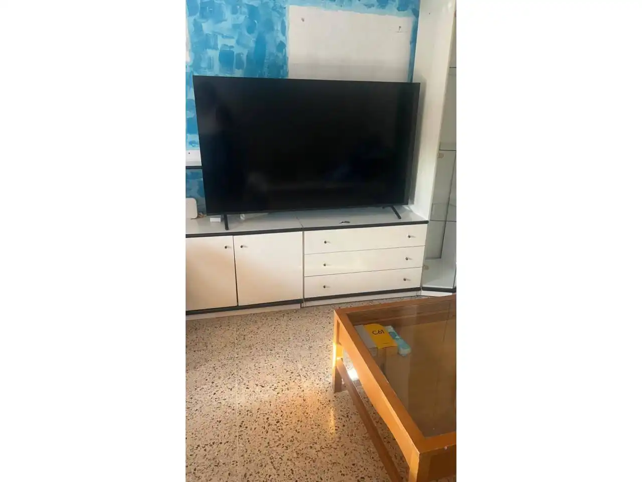 Sala d'estar de Pis en venda en Elda amb Moblat i Balcó