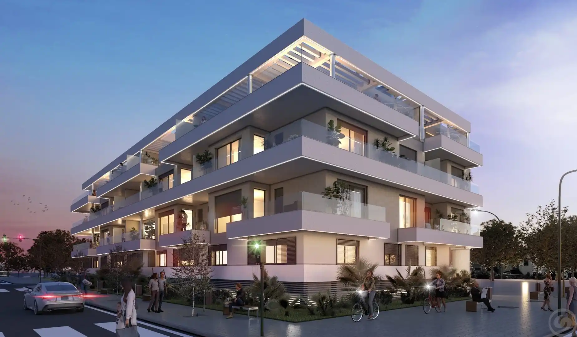 Vista exterior de Piso en venta en Rincón de la Victoria con Aire acondicionado, Calefacción y Terraza
