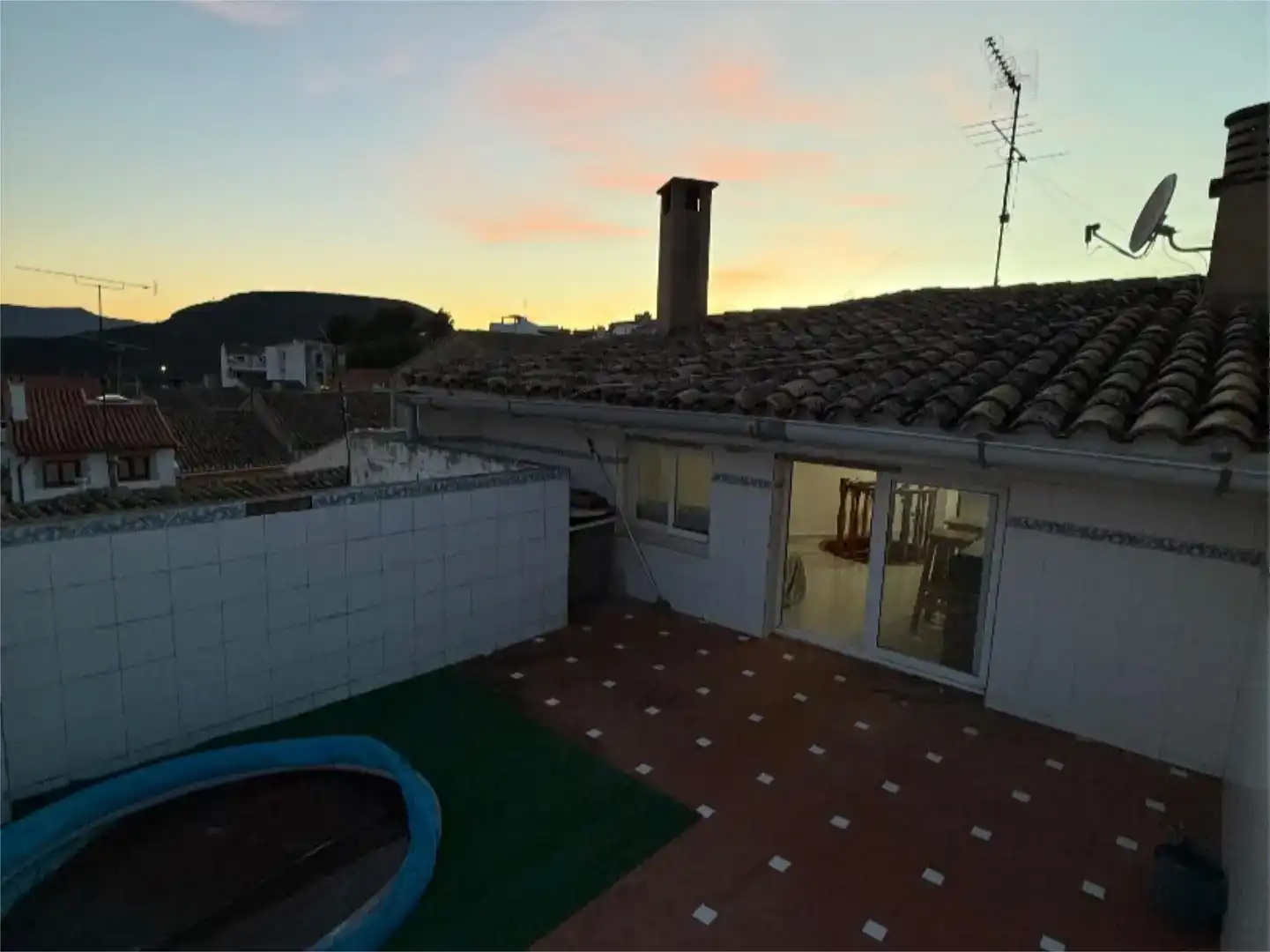 Terrassa de Pis en venda en Yátova amb Aire condicionat