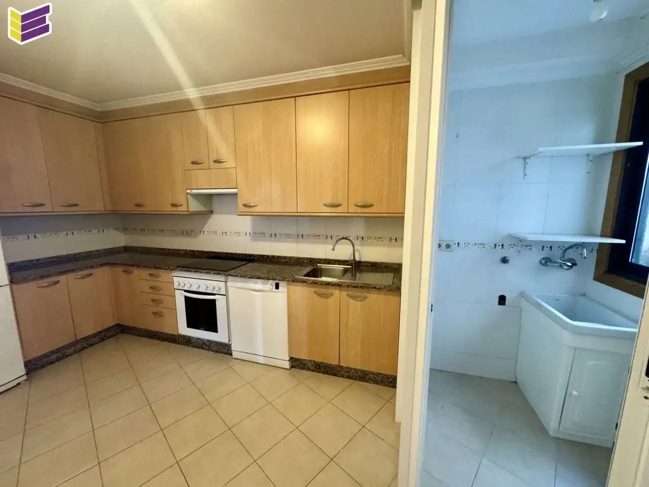 Kitchen of Flat for sale in Mos  with Heating and Storage room