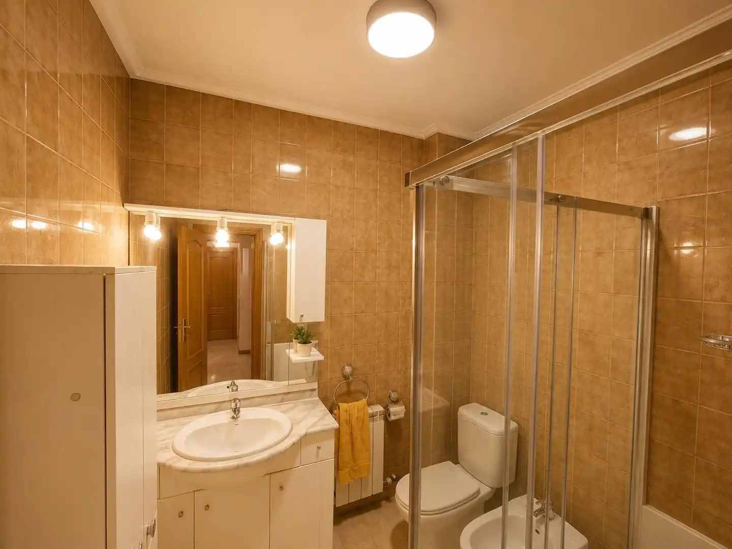 Bathroom of Flat for sale in Burlada / Burlata  with Heating