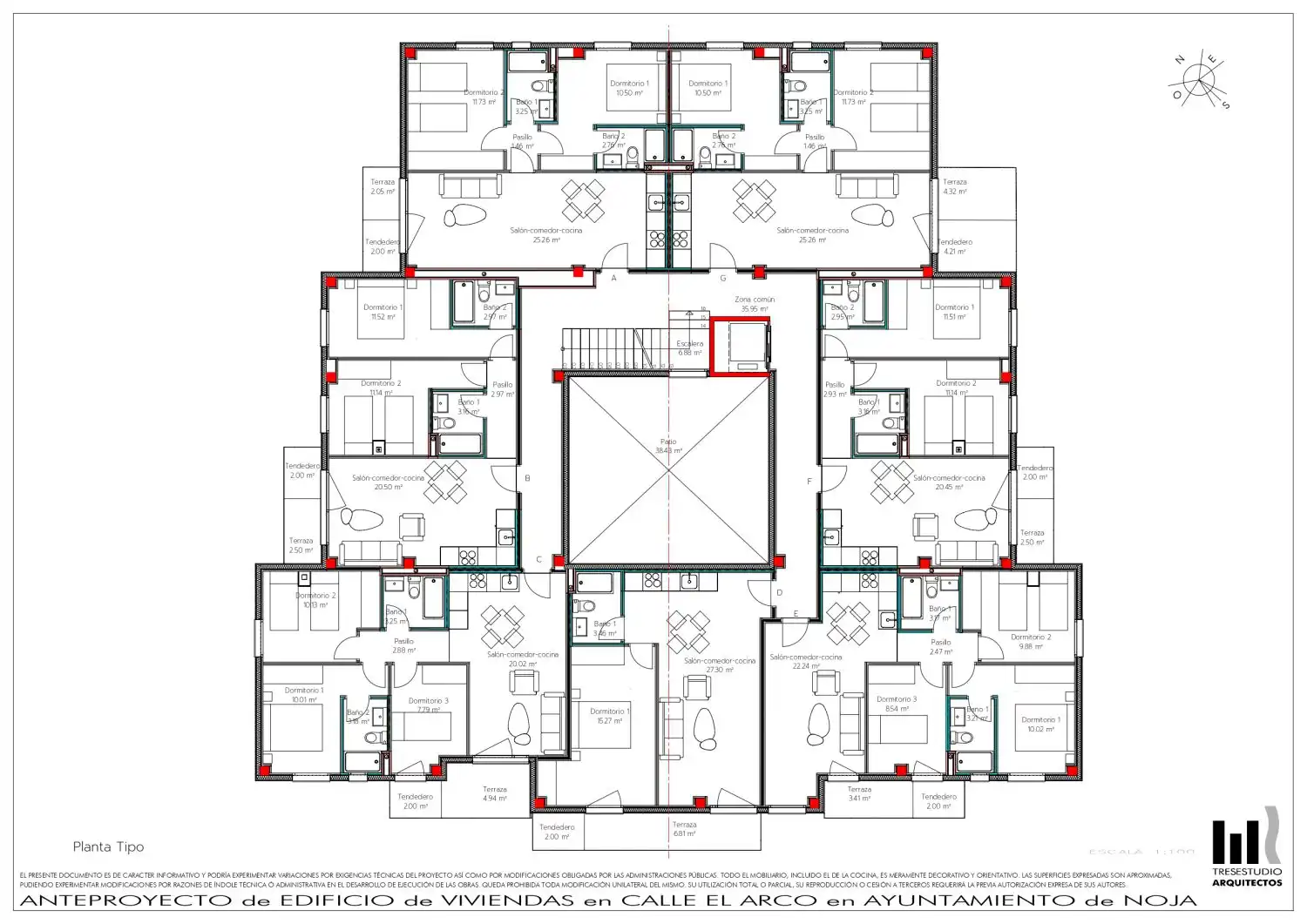 Appartement avec terrasse à vendre à El Arco 13, imagen 4