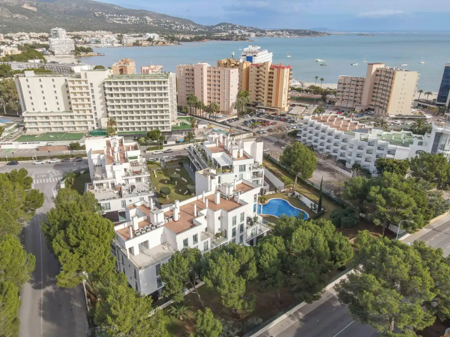 Exterior view of Ground floor for sale in Calvià  with Air Conditioner, Heating and Private garden