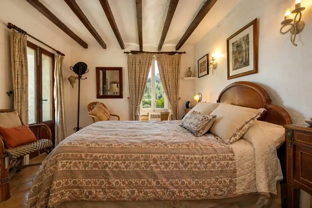Bedroom of Country homes for sale in Mancor de la Vall  with Private garden, Terrace and Swimming Pool