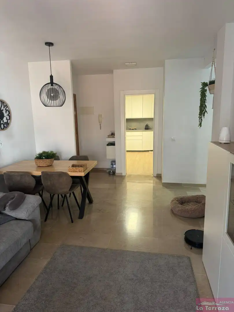 Comedor de Piso de alquiler en Estepona con Terraza