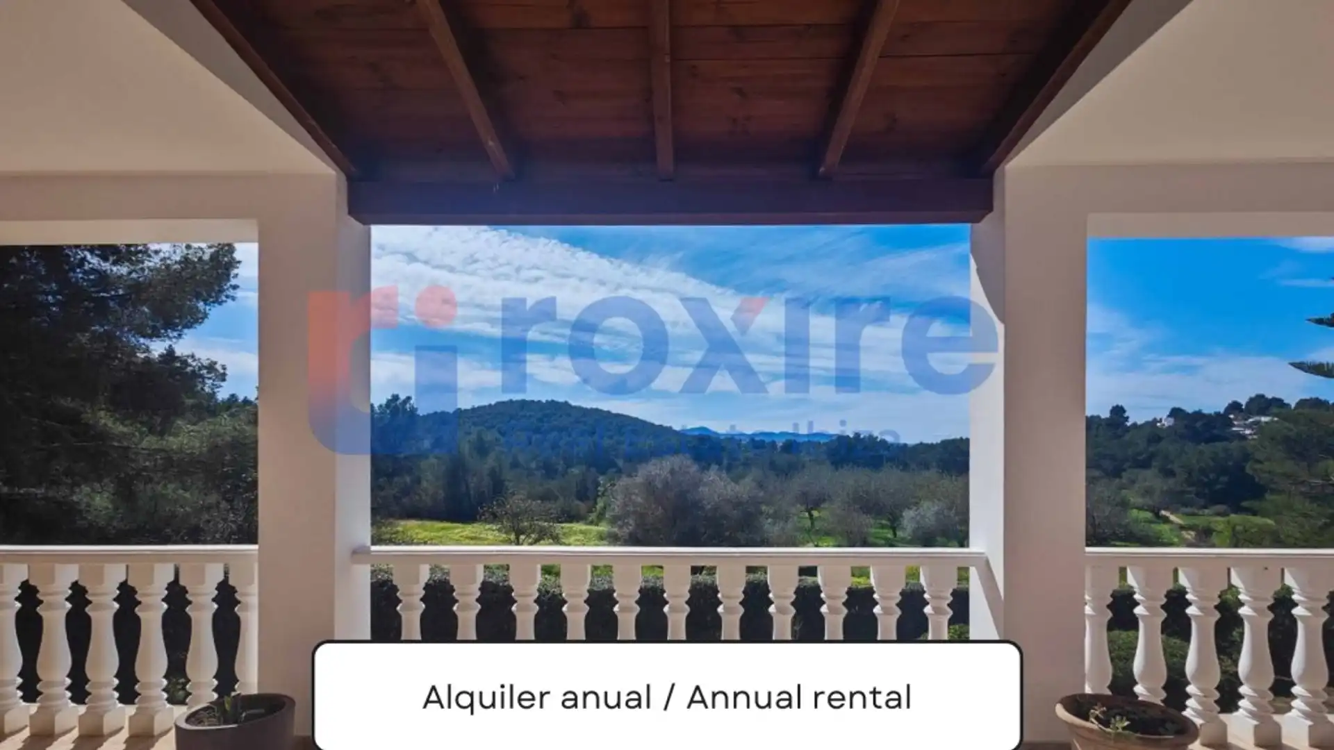 Terrace of Houses for rent in Sant Antoni de Portmany  with Air Conditioner, Terrace and Furnished