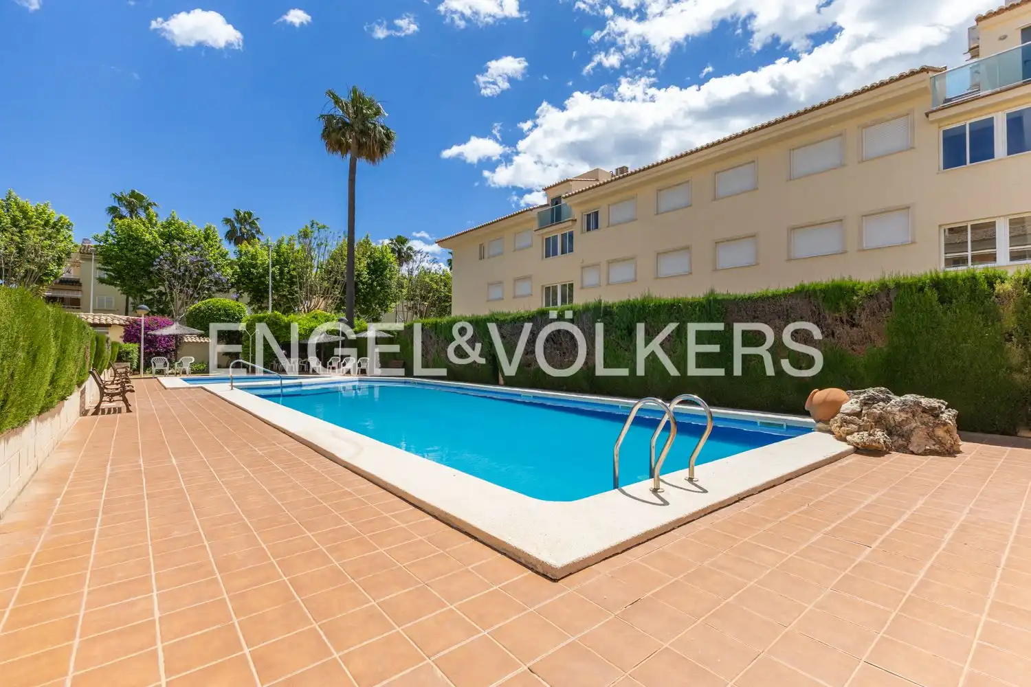 Swimming pool of Flat for sale in Jávea / Xàbia  with Air Conditioner, Heating and Private garden
