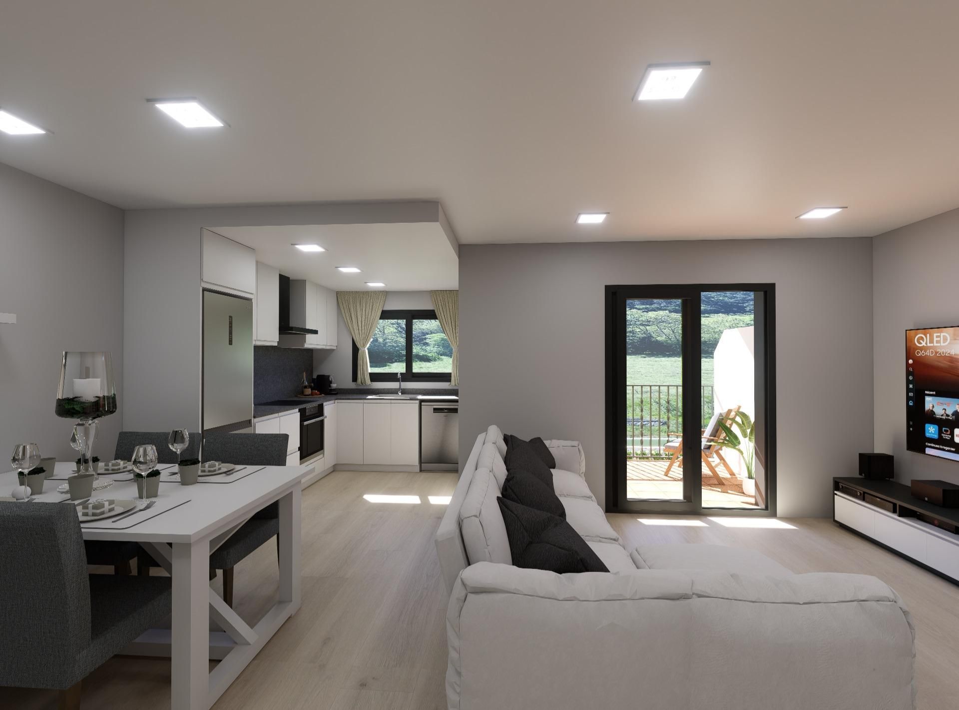 Living room of Flat for sale in Palafolls