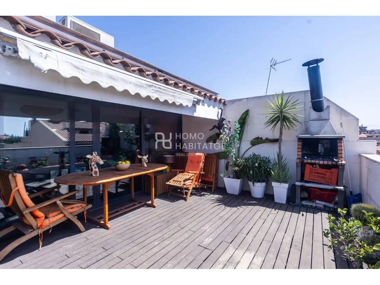Terraza de Casa o chalet en venta en Sabadell con Aire acondicionado, Calefacción y Terraza