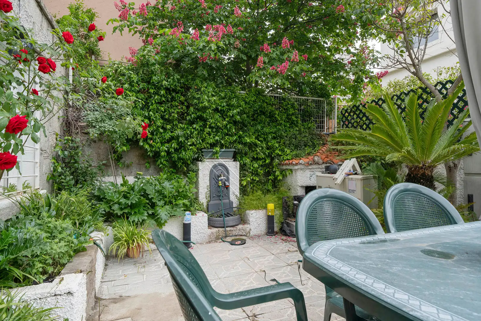 Terraza de Casa adosada en venta en Madrid