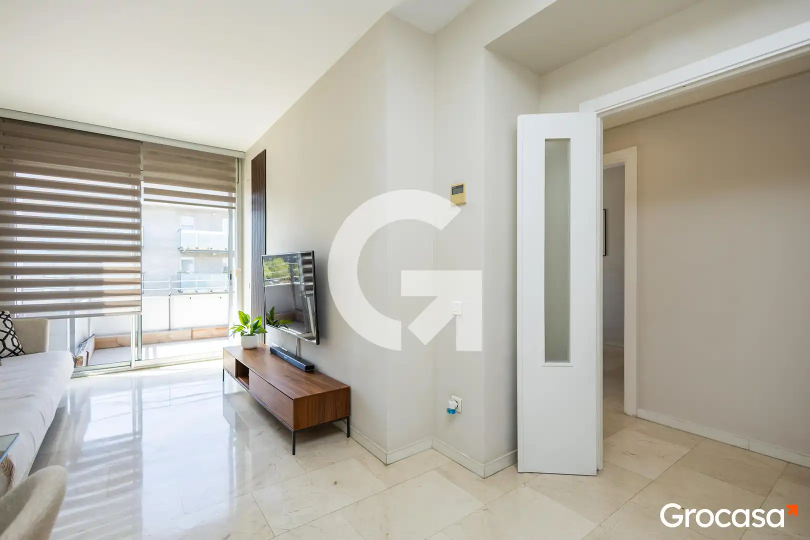 Wohnzimmer von Wohnung zum Verkauf in Sant Boi de Llobregat mit Klimaanlage, Heizung und Terrasse