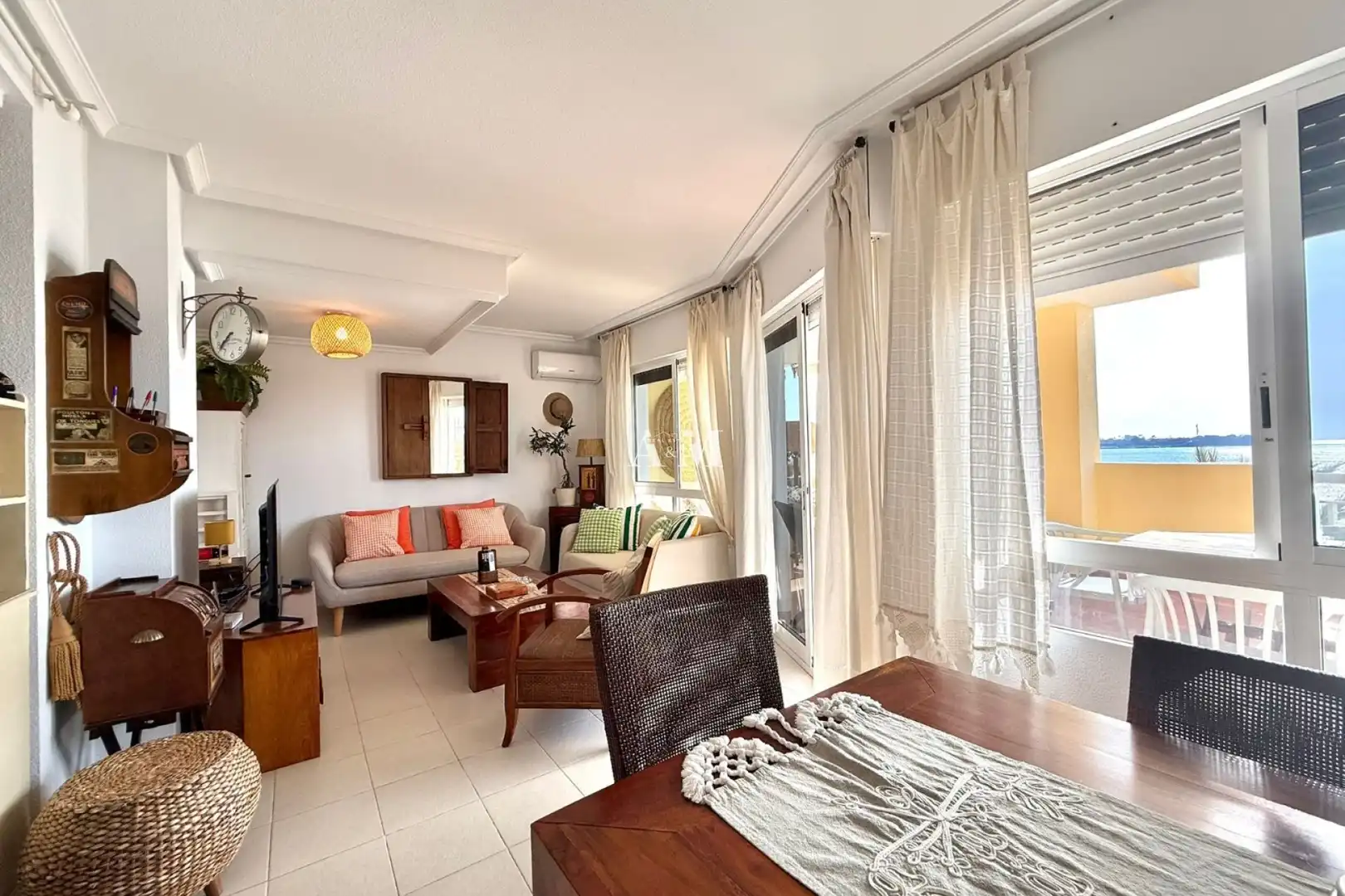 Living room of Houses for rent in Orihuela  with Air Conditioner, Heating and Terrace