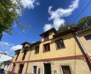 Exterior view of Single-family semi-detached for sale in Oviedo   with Parquet flooring, Terrace and Storage room