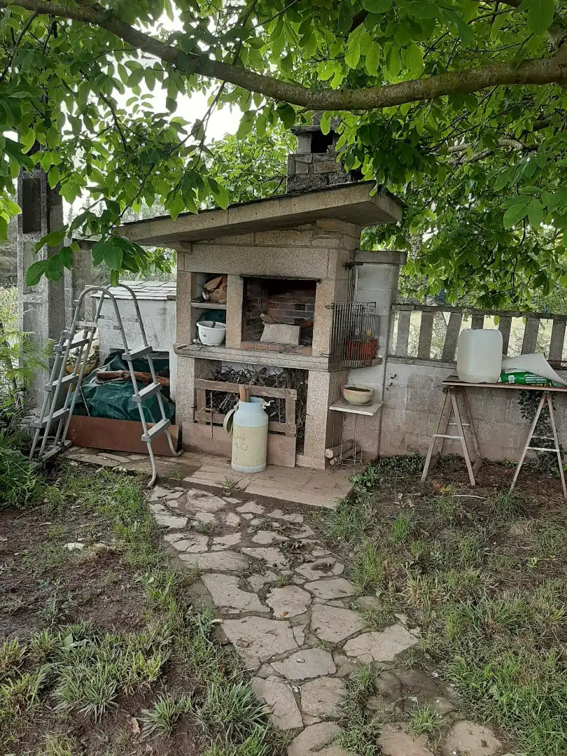 Jardí de Casa o xalet en venda en Guntín amb Calefacció i Moblat