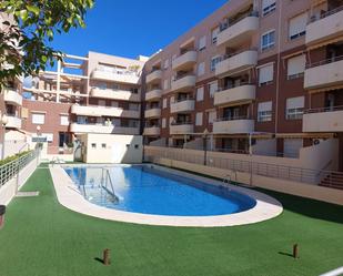 Swimming pool of Flat for sale in Roquetas de Mar  with Air Conditioner, Private garden and Terrace