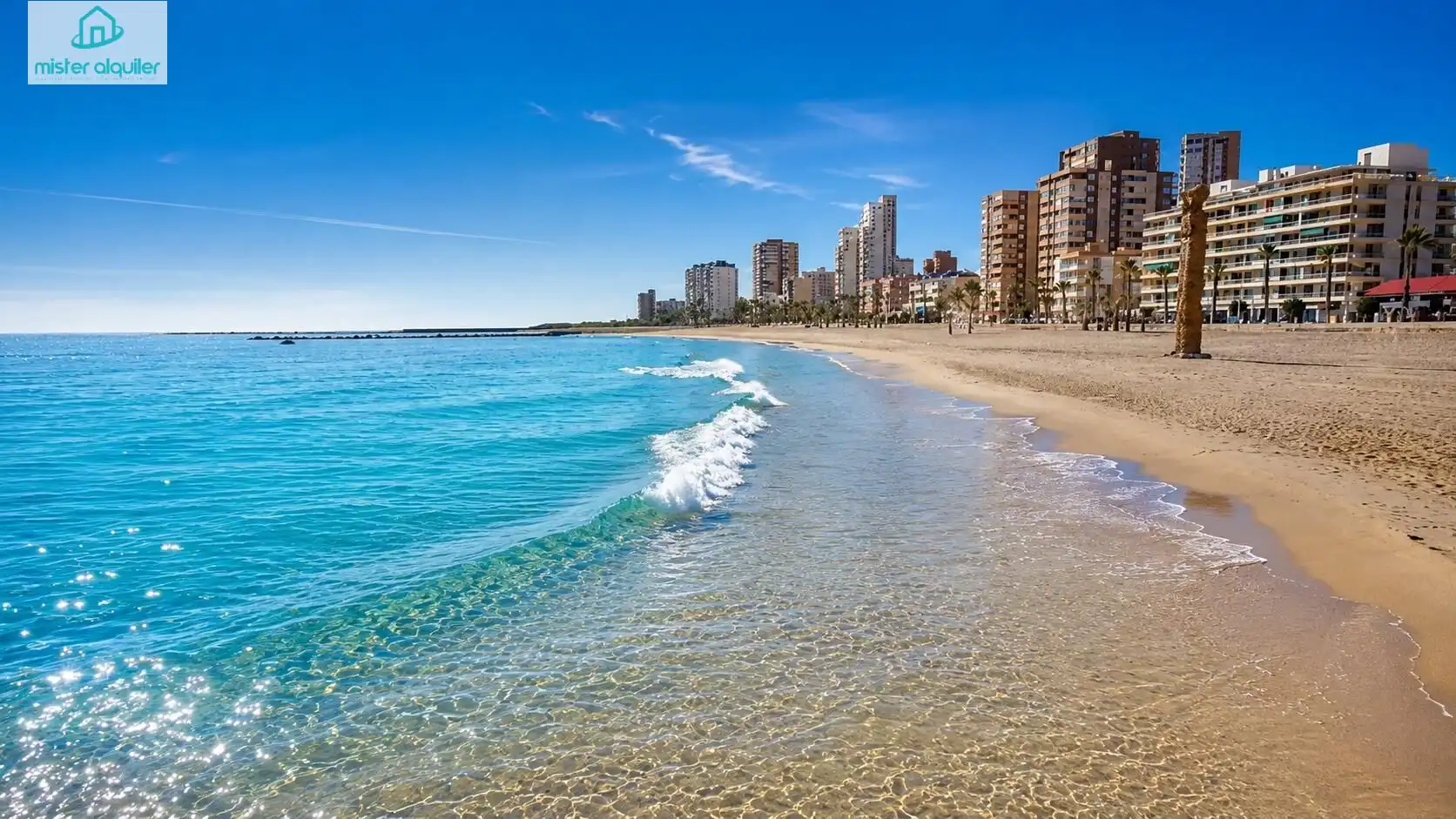 Vista exterior de Apartament de lloguer en El Campello amb Aire condicionat, Calefacció i Terrassa