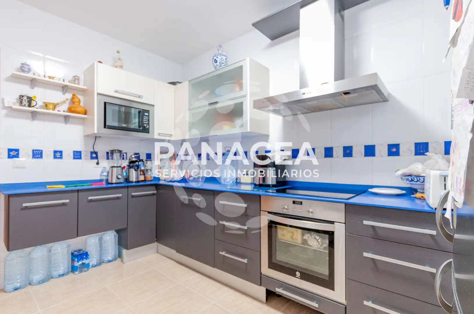 Kitchen of Flat for sale in Roquetas de Mar  with Furnished, Oven and Washing machine