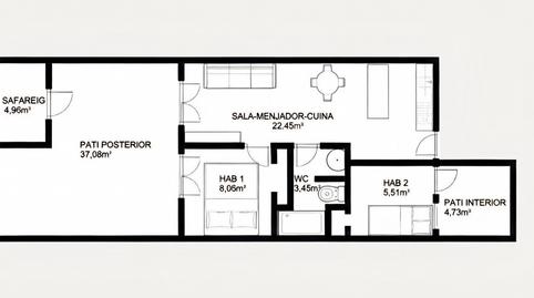 Foto 4 von Wohnung zum Verkauf in El Poble Sec - Parc de Montjuïc,  Barcelona Capital