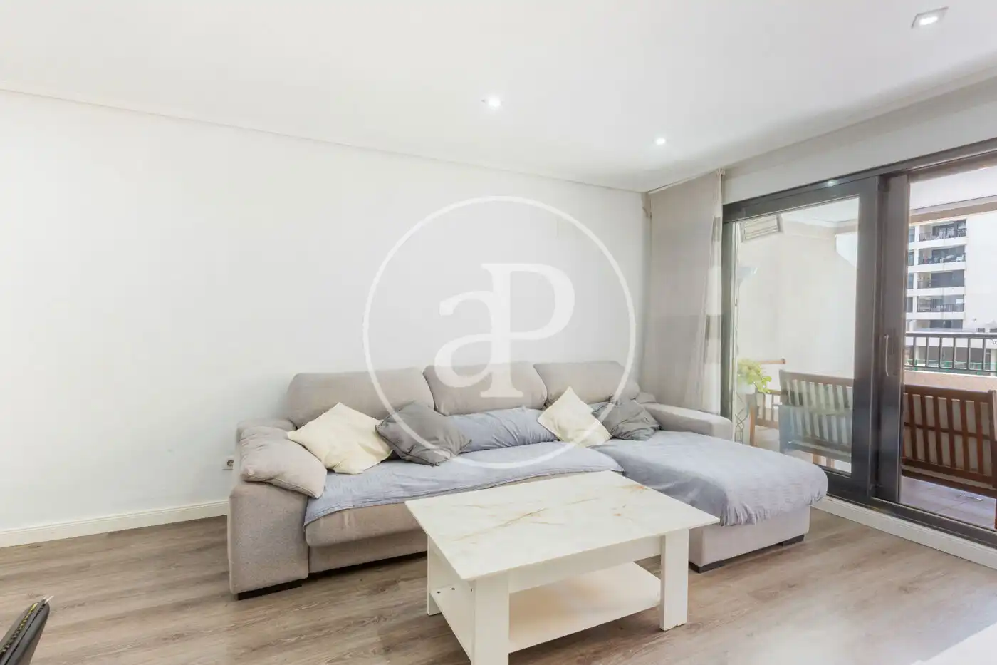 Sala de estar de Piso en venta en Alboraya con Aire acondicionado, Calefacción y Jardín privado