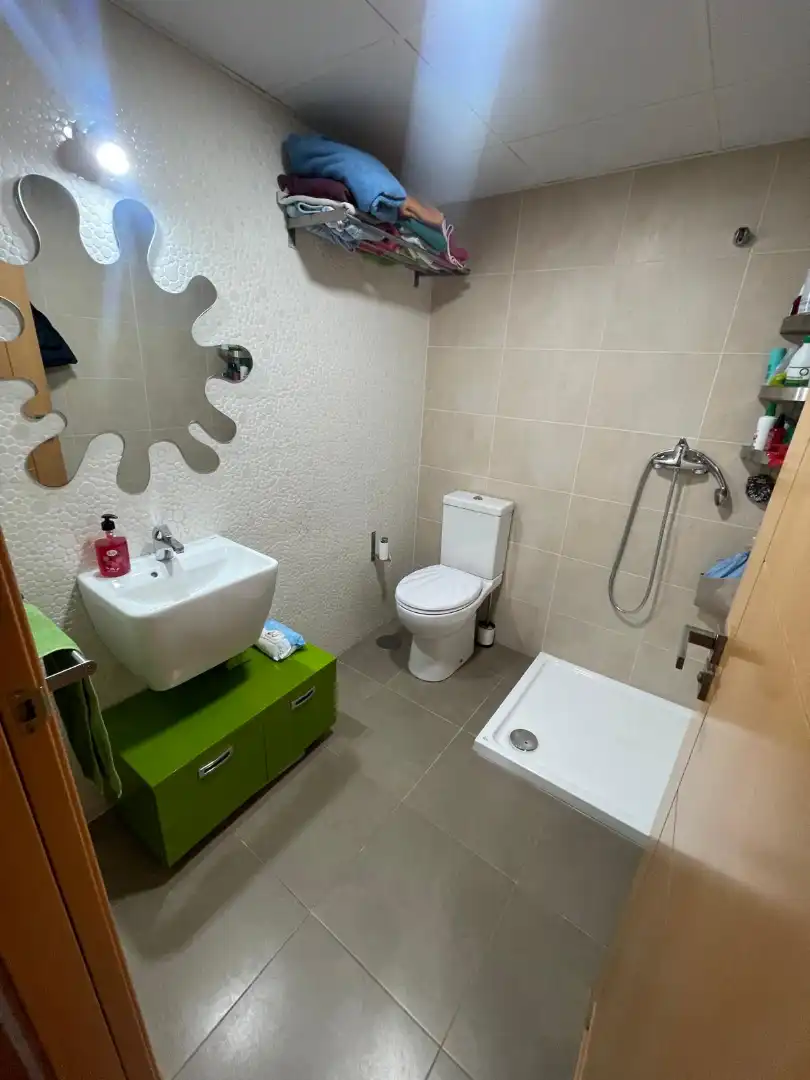 Badezimmer von Wohnung zum Verkauf in Málaga mit Klimaanlage, Terrasse und Abstellraum