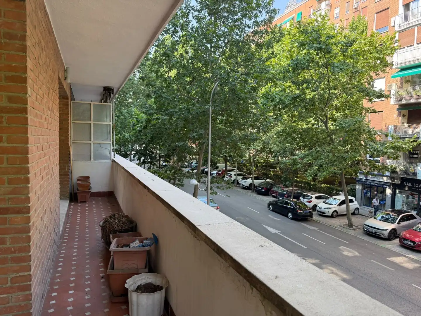 Balcony of Flat for sale in  Madrid Capital  with Terrace and Balcony