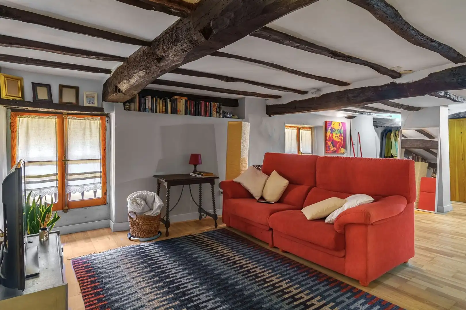 Living room of Flat for sale in Tolosa  with Storage room and Furnished