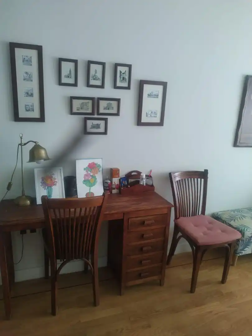 Esszimmer von Wohnung zur Miete in Badajoz mit Klimaanlage, Heizung und Parkett