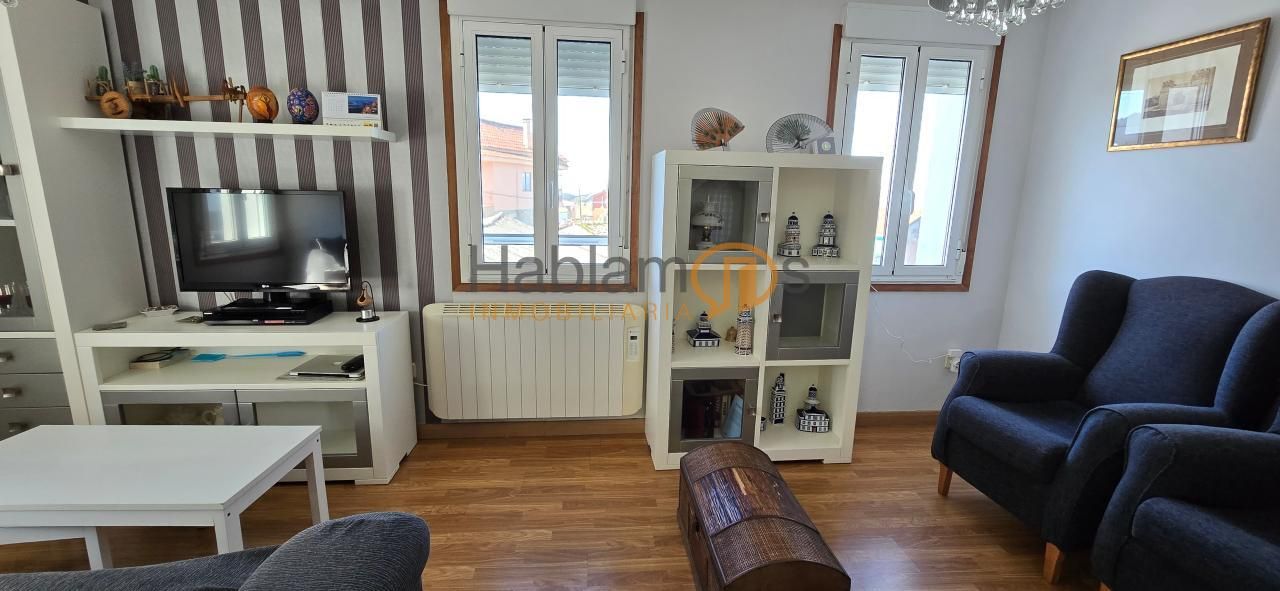 Living room of House or chalet for sale in Vilagarcía de Arousa  with Heating, Parquet flooring and Terrace