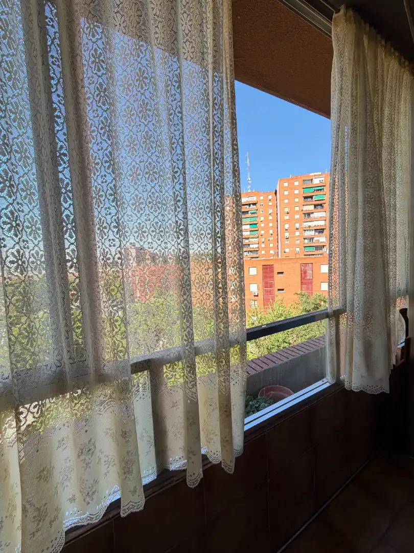 Vista exterior de Piso en venta en Madrid con Calefacción, Terraza y Amueblado